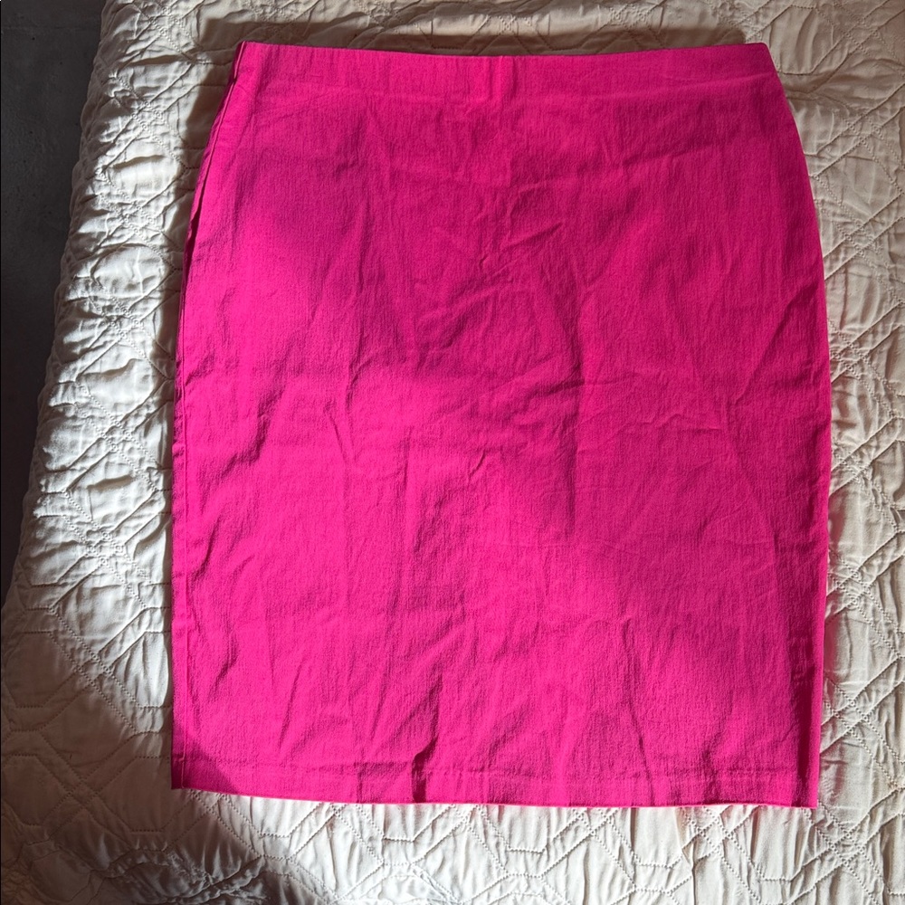 Women's Pink Pencil Skirt